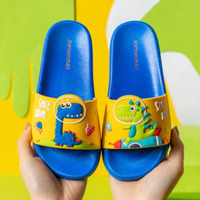 Load image into Gallery viewer, 2021 New Cute Kids Shoes Dinosaur Fruit Duck Car Baby Slippers Children Slippers Boys Girls Shoes Top Quality Toddler Shoes Home