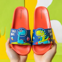 Load image into Gallery viewer, 2021 New Cute Kids Shoes Dinosaur Fruit Duck Car Baby Slippers Children Slippers Boys Girls Shoes Top Quality Toddler Shoes Home