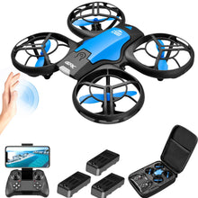 Load image into Gallery viewer, V8 New Mini Drone 4k profession HD Wide Angle Camera 1080P WiFi fpv Drone Camera Height Keep Drones Camera Helicopter Toys