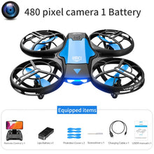 Load image into Gallery viewer, V8 New Mini Drone 4k profession HD Wide Angle Camera 1080P WiFi fpv Drone Camera Height Keep Drones Camera Helicopter Toys