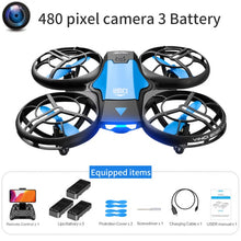 Load image into Gallery viewer, V8 New Mini Drone 4k profession HD Wide Angle Camera 1080P WiFi fpv Drone Camera Height Keep Drones Camera Helicopter Toys