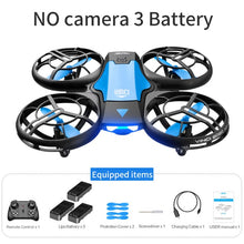 Load image into Gallery viewer, V8 New Mini Drone 4k profession HD Wide Angle Camera 1080P WiFi fpv Drone Camera Height Keep Drones Camera Helicopter Toys
