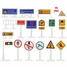 Load image into Gallery viewer, Baby Play Mat Road Map for Kids Cartoon Plastic Thin Traffic Rug Little Boys Girls Toys Playmat Babies Playing Educational Mat