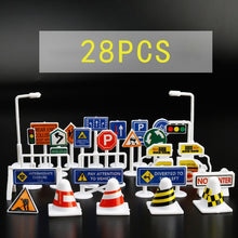 Load image into Gallery viewer, Baby Play Mat Road Map for Kids Cartoon Plastic Thin Traffic Rug Little Boys Girls Toys Playmat Babies Playing Educational Mat