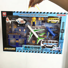 Load image into Gallery viewer, Baby Play Mat Road Map for Kids Cartoon Plastic Thin Traffic Rug Little Boys Girls Toys Playmat Babies Playing Educational Mat