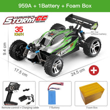 Load image into Gallery viewer, WLtoys 144001 959A 959B 2.4G Racing RC Car 70KM/H 4WD Electric High Speed Car Off-Road Drift Remote Control Toys for Children