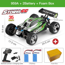 Load image into Gallery viewer, WLtoys 144001 959A 959B 2.4G Racing RC Car 70KM/H 4WD Electric High Speed Car Off-Road Drift Remote Control Toys for Children