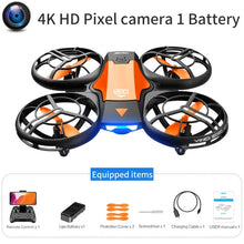 Load image into Gallery viewer, V8 New Mini Drone 4k profession HD Wide Angle Camera 1080P WiFi fpv Drone Camera Height Keep Drones Camera Helicopter Toys