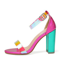 Load image into Gallery viewer, 2021 Sexy Heels Women Shoes Plus Size Fashion PVC Transparent Heels Shoes Woman Pumps Ladies Clear High Heels Summer Sandals