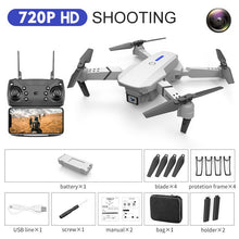 Load image into Gallery viewer, LSRC E525 RC drone with wide-angle HD 4K 1080P dual camera height keeping Wifi RC foldable quadrotor drone gift toy