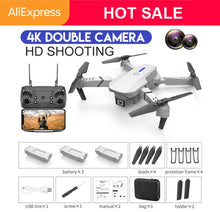 Load image into Gallery viewer, LSRC E525 RC drone with wide-angle HD 4K 1080P dual camera height keeping Wifi RC foldable quadrotor drone gift toy