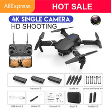 Load image into Gallery viewer, LSRC E525 RC drone with wide-angle HD 4K 1080P dual camera height keeping Wifi RC foldable quadrotor drone gift toy
