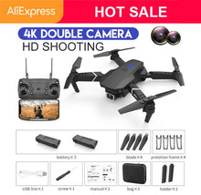 Load image into Gallery viewer, LSRC E525 RC drone with wide-angle HD 4K 1080P dual camera height keeping Wifi RC foldable quadrotor drone gift toy