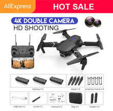 Load image into Gallery viewer, LSRC E525 RC drone with wide-angle HD 4K 1080P dual camera height keeping Wifi RC foldable quadrotor drone gift toy