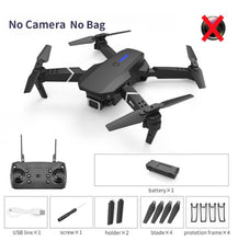 Load image into Gallery viewer, LSRC E525 RC drone with wide-angle HD 4K 1080P dual camera height keeping Wifi RC foldable quadrotor drone gift toy