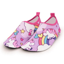 Load image into Gallery viewer, Children Beach Shoes Baby Soft Floor Indoor Slipper Snorkeling Swim Socks Boys And Girls Anti-slip Home Barefoot Kids Slippers