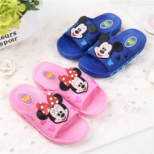 Load image into Gallery viewer, New Summer Children Cartoon Mickey Minnie Mouse Baby Shoes Slippers for Girls Boys Kids Antiskid Slipper Beach Shoes Flips Flops