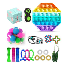 Load image into Gallery viewer, Fidget Toys Anti Stress Set Stretchy Strings Pop It Popit Gift Pack Adults Children Squishy Sensory Antistress Relief Figet Toys