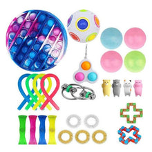 Load image into Gallery viewer, Fidget Toys Anti Stress Set Stretchy Strings Pop It Popit Gift Pack Adults Children Squishy Sensory Antistress Relief Figet Toys
