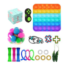 Load image into Gallery viewer, Fidget Toys Anti Stress Set Stretchy Strings Pop It Popit Gift Pack Adults Children Squishy Sensory Antistress Relief Figet Toys