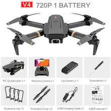 Load image into Gallery viewer, V4 Rc Drone 4k HD Wide Angle Camera 1080P WiFi fpv Drone Dual Camera Quadcopter Real-time transmission Helicopter Toys