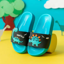 Load image into Gallery viewer, Toddler Boys Girls Beach Pool Slides Sandals Home Dinosaur Slippers Soft Shoes Anti-slip Slippers Kids Shoes pantuflas Тапочки