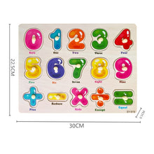 Load image into Gallery viewer, Kids 3D Puzzles Montessori Toys Wooden Puzzles Hand Grab Boards Toys Tangram Jigsaw Cartoon Vehicle Animals Fruits Puzzle