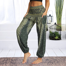 Load image into Gallery viewer, 2021 Casual Men Women pants Thai Trousers Hippy Baggy Boho Loose Aladdin Boho Festival Hippy Smock High Waist Pant