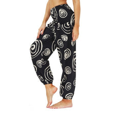 Load image into Gallery viewer, 2021 Casual Men Women pants Thai Trousers Hippy Baggy Boho Loose Aladdin Boho Festival Hippy Smock High Waist Pant