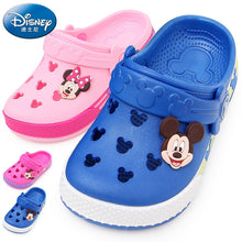 Load image into Gallery viewer, Disney Sandals Children's Hole Shoes Summer Baby Boys Slippers Big Kids Girls Beach Mickey mouse Sandals and Slippers