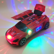 Load image into Gallery viewer, Electric dancing deformation rotating universal police car toy car boy toy child kid girl car Christmas birthday gift