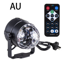 Load image into Gallery viewer, RGB Disco Ball Party Lights DJ Disco Light LED Projector Strobe Lamp Birthday Party Car Club Bar Karaoke Xmas Sound Activated