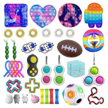 Load image into Gallery viewer, Fidget Toys Anti Stress Set Stretchy Strings Pop It Popit Gift Pack Adults Children Squishy Sensory Antistress Relief Figet Toys