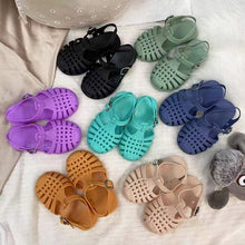 Load image into Gallery viewer, Summer Children Sandals Baby Girls Toddler Soft Non-slip Princess Shoes Kids Candy Jelly Beach Shoes Boys Casual Roman Slippers