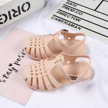 Load image into Gallery viewer, Summer Children Sandals Baby Girls Toddler Soft Non-slip Princess Shoes Kids Candy Jelly Beach Shoes Boys Casual Roman Slippers