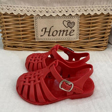 Load image into Gallery viewer, Summer Children Sandals Baby Girls Toddler Soft Non-slip Princess Shoes Kids Candy Jelly Beach Shoes Boys Casual Roman Slippers