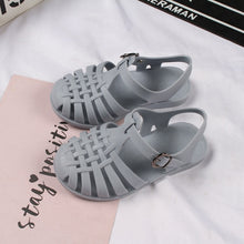 Load image into Gallery viewer, Summer Children Sandals Baby Girls Toddler Soft Non-slip Princess Shoes Kids Candy Jelly Beach Shoes Boys Casual Roman Slippers