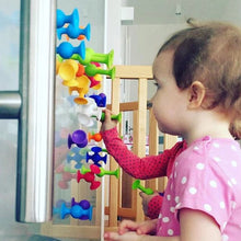 Load image into Gallery viewer, 16-48pcs/set Pop Little Suckers Assembled Sucker Suction Cup Educational Building Block Toy Girl&Boy Kids Gifts Fun Game