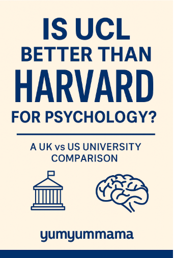 Is UCL Better Than Harvard for Psychology? A UK vs US University Comparison