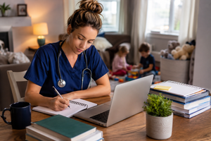 How Busy Moms Can Plan a Bigger Nursing Career
