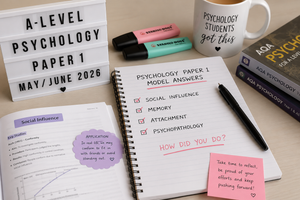 How well did you or your student do on the Psychology A-Level May/June 2026? -PAPER 1 (Model Answers)