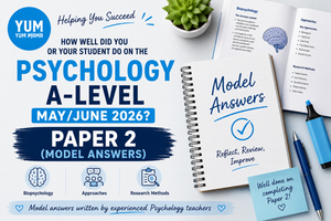 How well did you or your student do on the Psychology A-Level May/June 2026? -PAPER 2 (Model Answers)