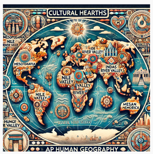 Cultural Hearth (AP Human Geography): Definition, Examples, and Significance
