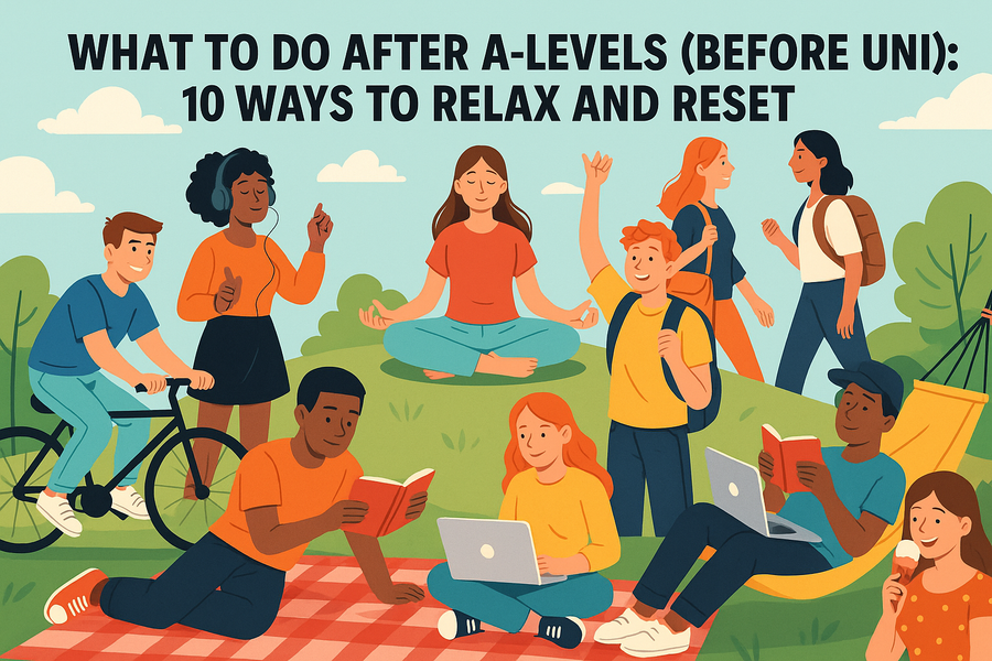 What to Do After A-Levels (Before Uni): 10 Ways to Relax and Reset
