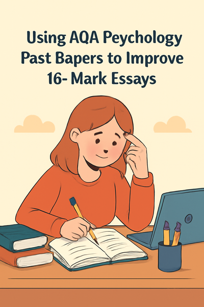 How to Use 16-Mark Model Essays to Improve AQA Psychology Grades Fast