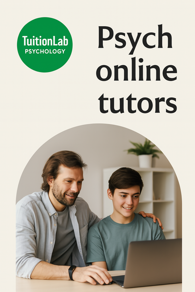 Psych Online Tutors: Personalised Support for A-Level Psychology Success
