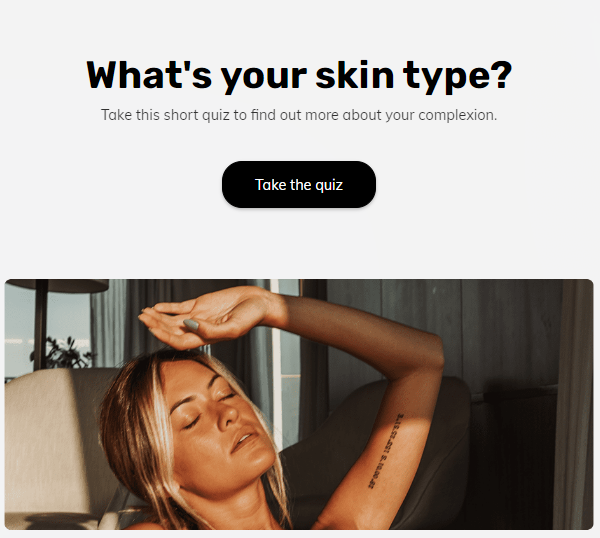 What's your skin type?
