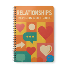 Load image into Gallery viewer, Relationships Revision Notebook – A5 Wirobound Softcover Journal
