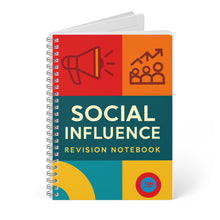 Load image into Gallery viewer, Social Influence Revision Notebook — A5 Wirobound Study Journal
