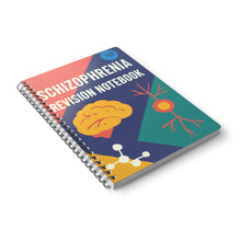 Load image into Gallery viewer, Schizophrenia Revision Notebook — A5 Wirobound Study Notebook
